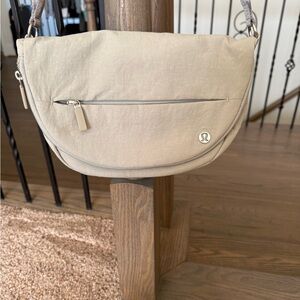 lululemon athletica Beige Crossbody Bag